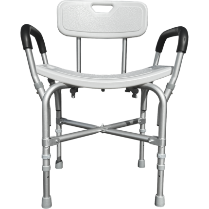 Heavy Duty Bath Bench with Back and Arms