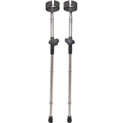Adult Anatomical Crutch Pair